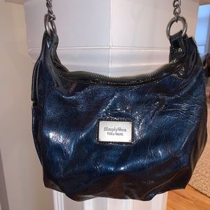 Vera Wang Blue Shoulder Bag